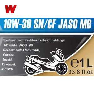روغن موتور پروتک مدل 10w40 SN Jaso MB حجم 1 لیتر