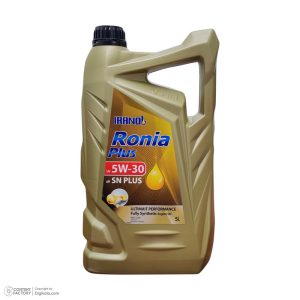 روغن موتور خودرو بنزینی ایرانول مدل SN PLUS 5w-30 حجم 5 لیتر